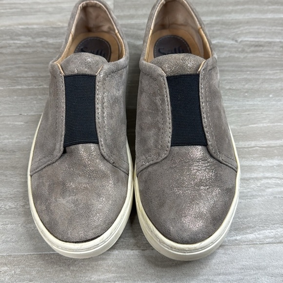 Sofft Safia Metallic Bronze Leather Slip-On Shoes Womens 7 - Picture 2 of 11